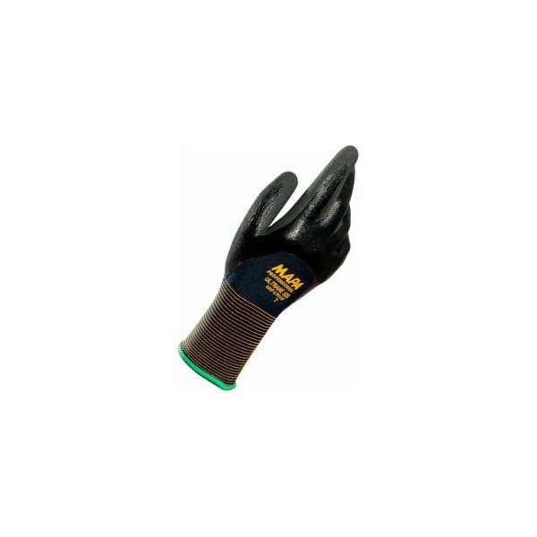 Guantes recubiertos de nitrilo MAPA Ultrane 525 Grip Proof, ligeros, 1 par, talla 11, 5254101 - 525411.