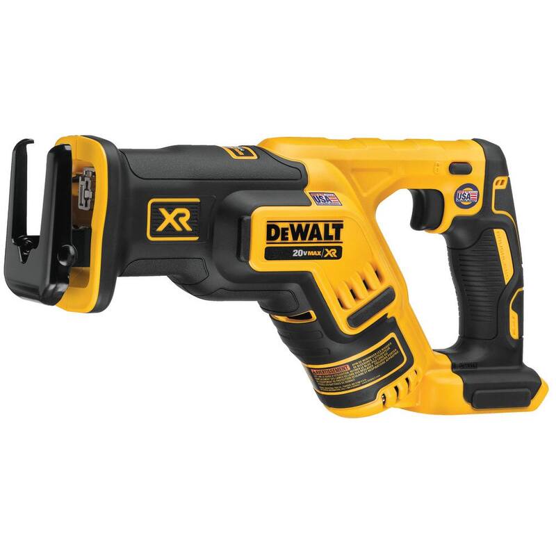 DEWALT 20V MAX Sierra de vaivén compacta sin escobillas inalámbrica y (1) batería de 20V 5.0Ah - DCS367BW205