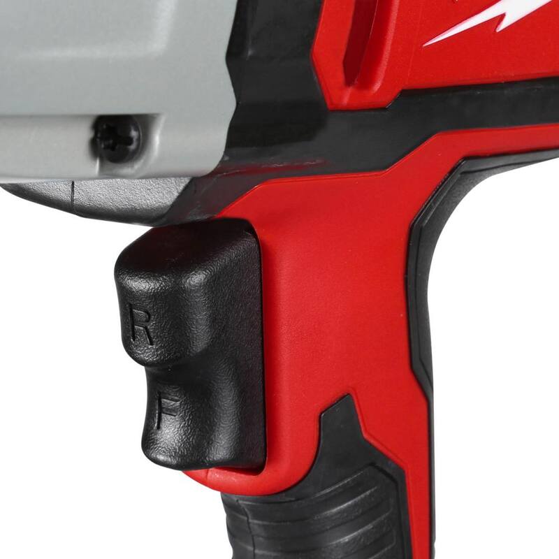 Llave de impacto Milwaukee de 1/2 pulgadas con interruptor basculante y retención de casquillo de pasador de chaveta - 9070-20.
