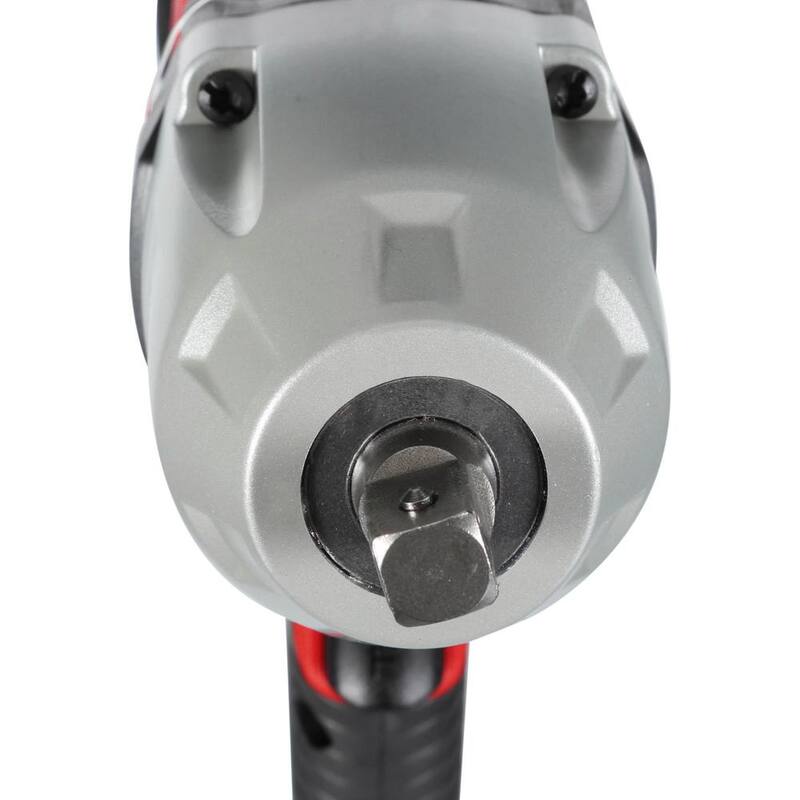 Llave de impacto Milwaukee de 1/2 pulgadas con interruptor basculante y retención de casquillo de pasador de chaveta - 9070-20.