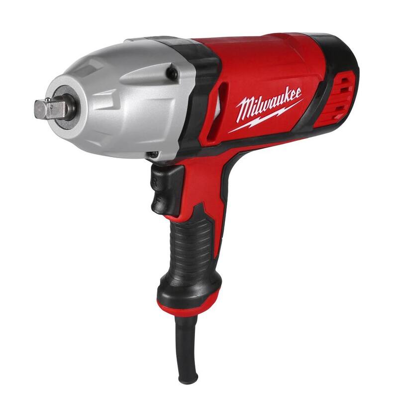 Llave de impacto Milwaukee de 1/2 pulgadas con interruptor basculante y retención de casquillo de pasador de chaveta - 9070-20.