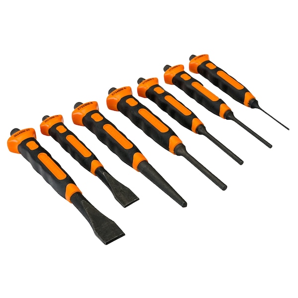 Bahco Bahco Bahco Soft Grip Punch/Chisel, 7 pcs. - 3654BMS/7