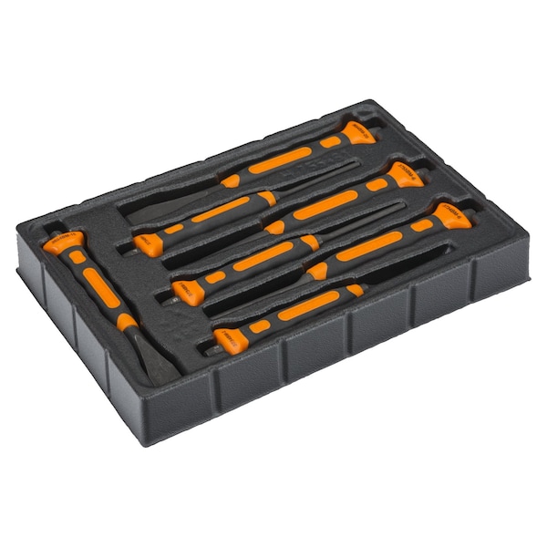 Bahco Bahco Bahco Soft Grip Punch/Chisel, 7 pcs. - 3654BMS/7