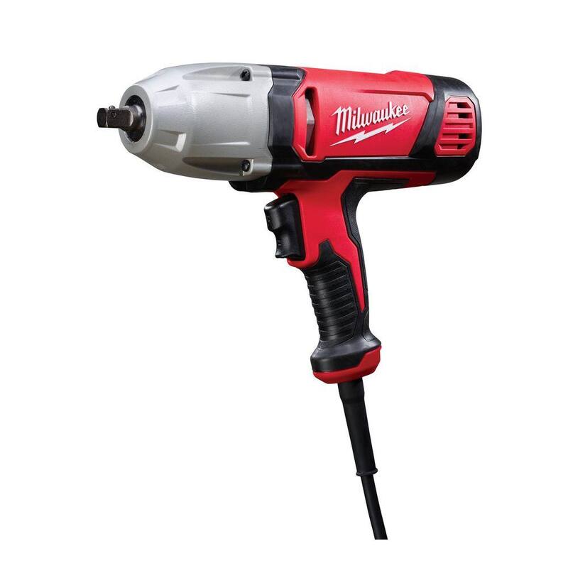 Llave de impacto Milwaukee de 1/2 pulgadas con interruptor basculante y retención de casquillo de pasador de chaveta - 9070-20.