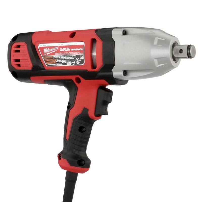 Llave de impacto de 3/4 de pulgada con accionamiento cuadrado Milwaukee con interruptor basculante y retención de socket de anillo de fricción - 9075-20