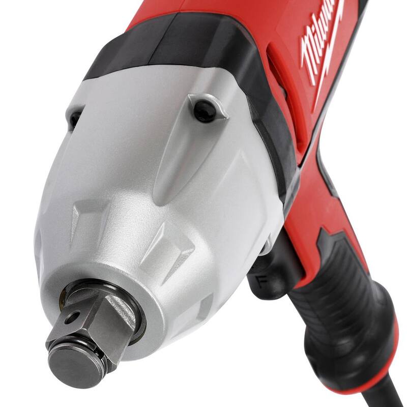 Llave de impacto de 3/4 de pulgada con accionamiento cuadrado Milwaukee con interruptor basculante y retención de socket de anillo de fricción - 9075-20