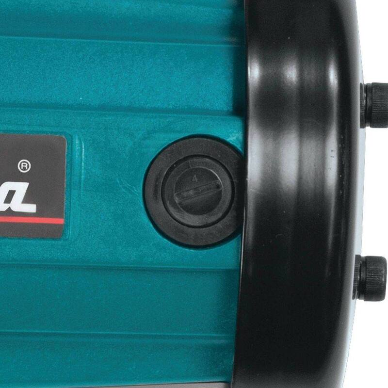 Llave de impacto con cable de 9 amperes y 3/4 pulgadas Makita con mango lateral y estuche de acero - 6906