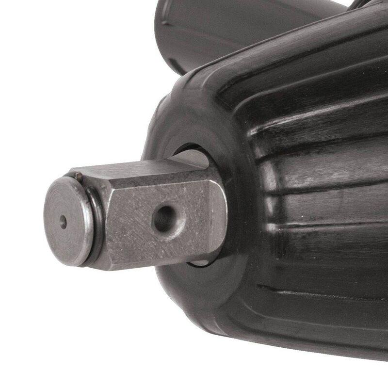 Llave de impacto con cable de 9 amperes y 3/4 pulgadas Makita con mango lateral y estuche de acero - 6906