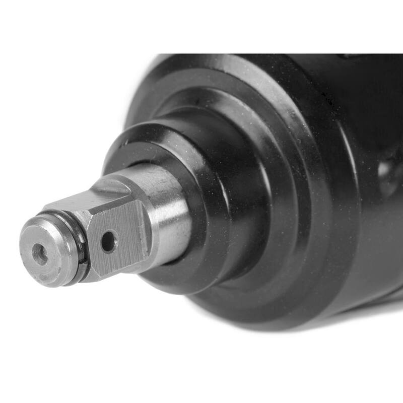 Llave de impacto con cable de dos direcciones de 7.5 amperes y 450 lb-pie de par con yunque en anillo de retención de 1/2 pulgadas - 48108