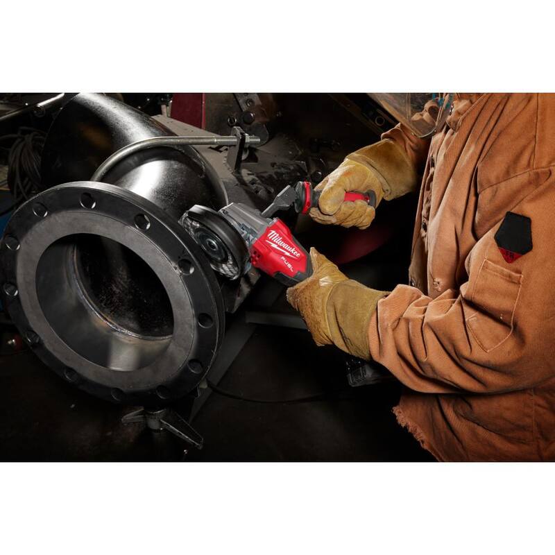 Molinillo Milwaukee M18 FUEL 18V Inalámbrico sin escobillas de iones de litio de 4-1/2 in./5 in. con freno de doble gatillo (sólo herramienta) - 2986-20
