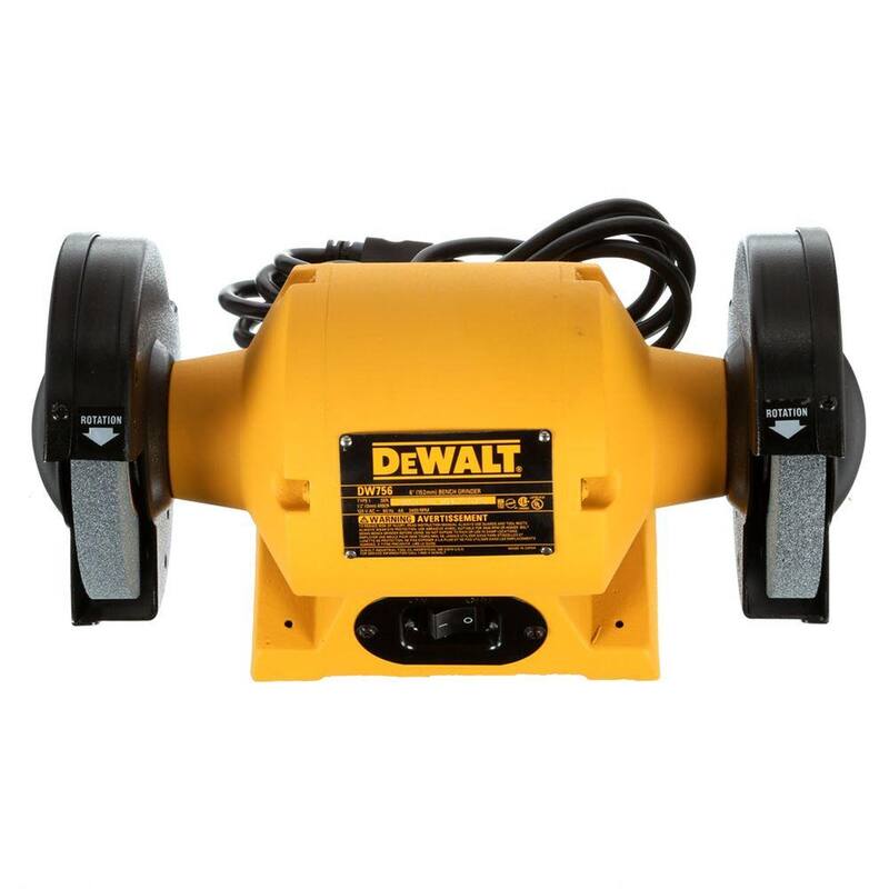 Esmeriladora de banco DEWALT de 6 pulgadas (150 mm) - DW756.