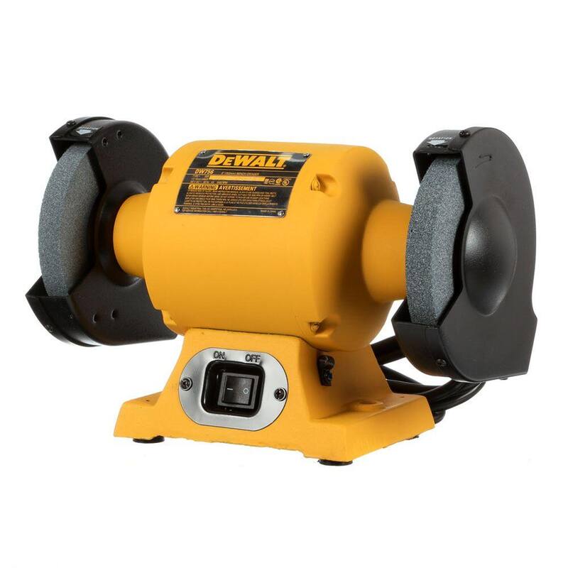 Esmeriladora de banco DEWALT de 6 pulgadas (150 mm) - DW756.