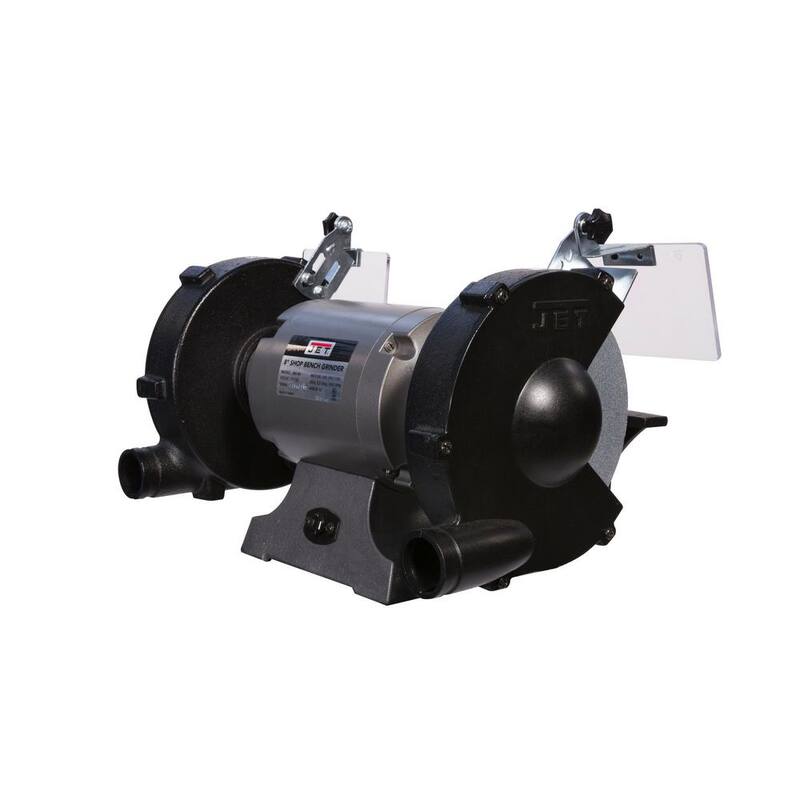 Esmeriladora de banco Jet JBG-8W de 8 pulgadas con rueda de alambre - 577128