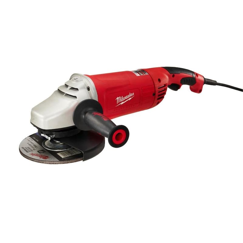 Milwaukee 15-Amperios 7/9 pulgadas Amoladora Angular Grande sin Bloqueo - 6088-31