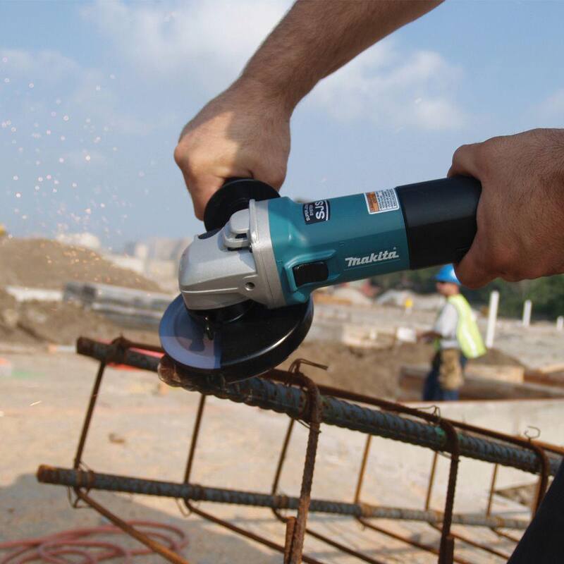 Makita 12 Amp 5 pulgadas Amoladora Angular de Alta Potencia SJS -9565CV