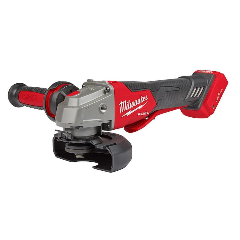 Amoladora sin escobillas Milwaukee M18 FUEL 18V de 4-1/2 in./5 in. con interruptor de paleta y freno de litio-ion inalámbrico (Herramienta solamente) - 2882-20