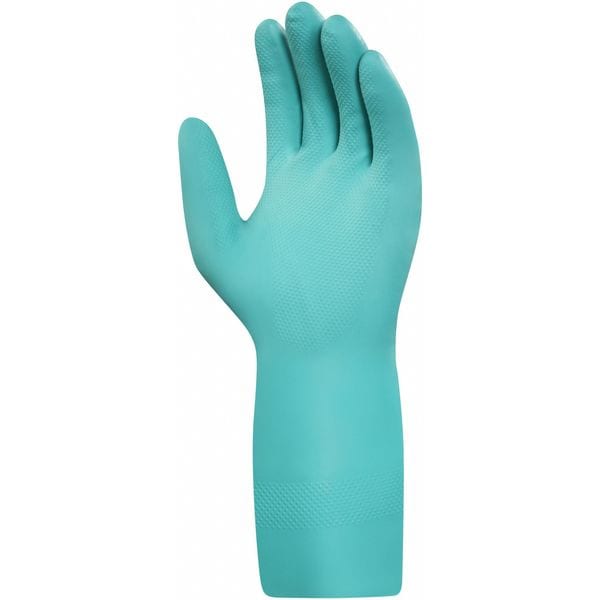 Guantes resistentes a productos químicos Ansell de 13 pulgadas, de nitrilo, talla 9, 1 par - 37-676