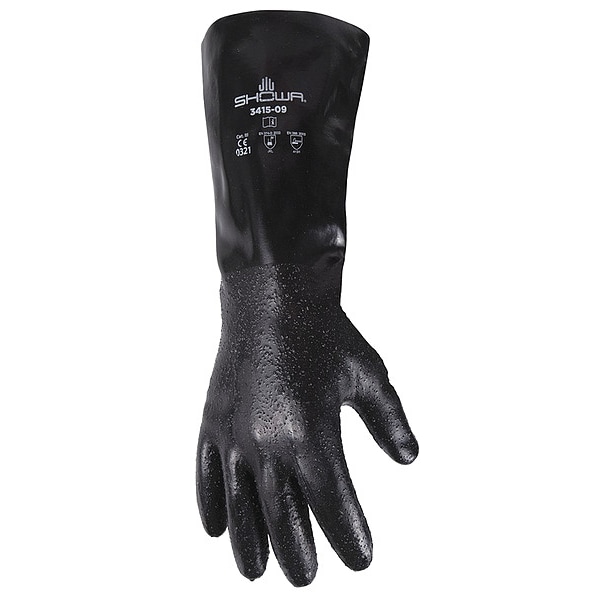 Guantes Resistentes a Químicos de 14" Showa, Neopreno, XL, 1 par - 3415-11