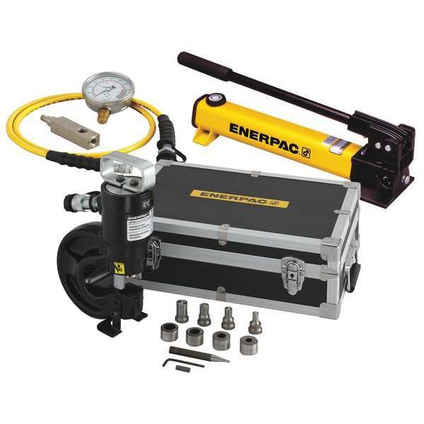 Enerpac STP35H, 35 Ton, Hydraulic Punch and Standard Die Set with Hand Pump - STP35H
