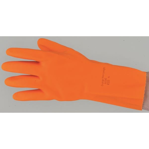 Guantes resistentes a químicos Ansell de 13 pulgadas, de látex de caucho natural, 10, 1 par - 87-208
