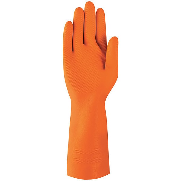 Guantes resistentes a químicos Ansell de 13 pulgadas, de látex de caucho natural, 10, 1 par - 87-208