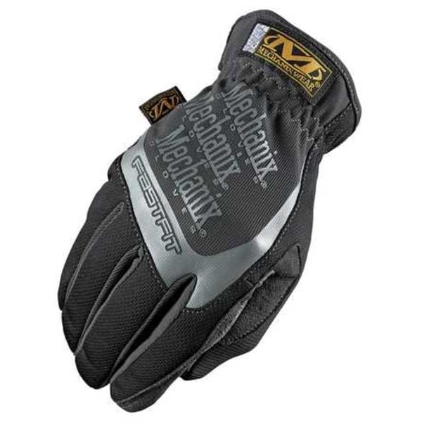 Guantes de Mecánico Mechanix Wear, FastFit, Material TrekDry, Alta Destreza, Negro, XL, 1 Par - MFF-05-011
