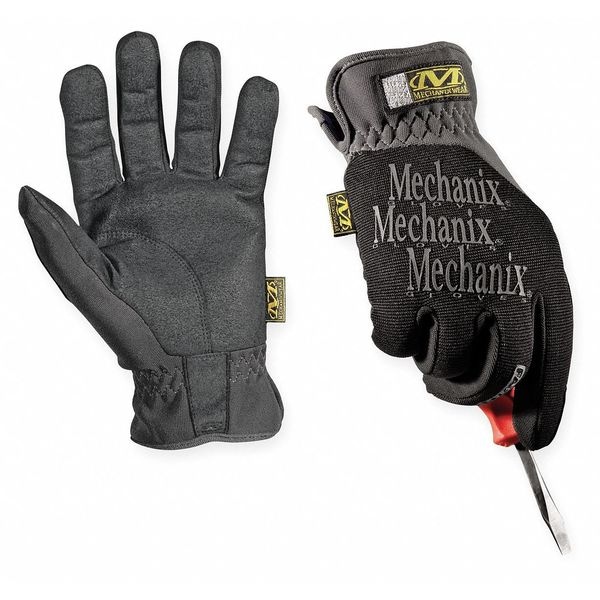 Guantes de Mecánico Mechanix Wear, FastFit, Material TrekDry, Alta Destreza, Negro, XL, 1 Par - MFF-05-011