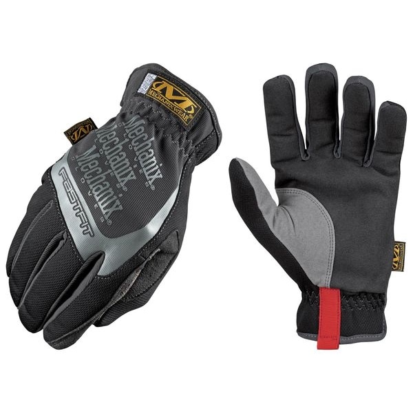 Guantes de Mecánico Mechanix Wear, FastFit, Material TrekDry, Alta Destreza, Negro, XL, 1 Par - MFF-05-011