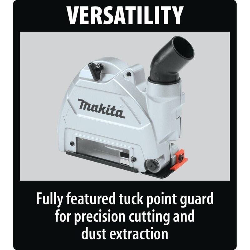 Makita 10 amperios SJS II Amoladora Angular con Guarda de Punta de 5 pulgadas - GA5040X1.