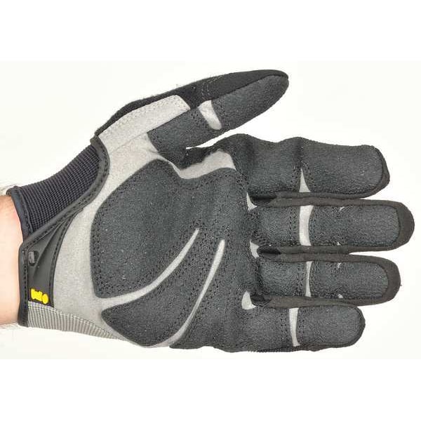 Guantes de mecánicos Ironclad Performance Wear, XL, Negro, Nylon Elástico Acanalado - HUG2-05-XL