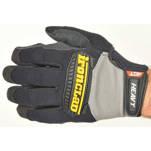 Guantes de mecánicos Ironclad Performance Wear, XL, Negro, Nylon Elástico Acanalado - HUG2-05-XL