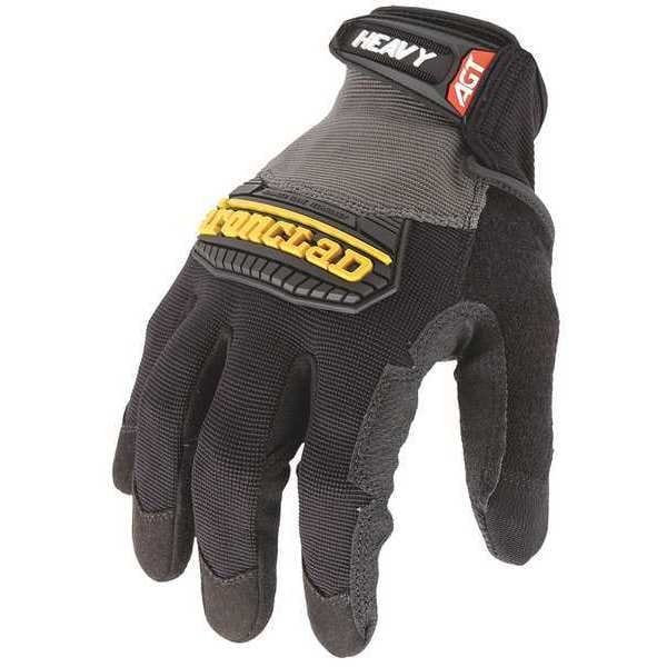 Guantes de mecánicos Ironclad Performance Wear, XL, Negro, Nylon Elástico Acanalado - HUG2-05-XL