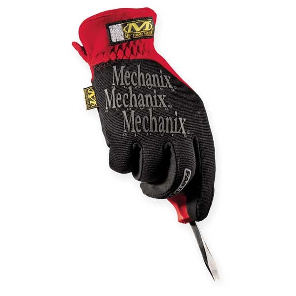 Guantes para Mecánicos Mechanix Wear, M, Rojos, Ajuste Perfecto con Tecnología Trek Dry(R) - MFF-02-009