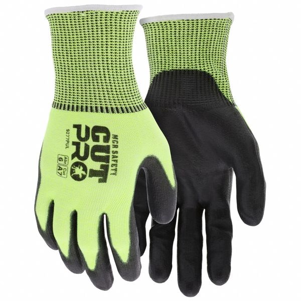 Guante resistente a cortes Mcr Safety, Nivel de corte A7, 13 ga, L (9) - 9277PUL