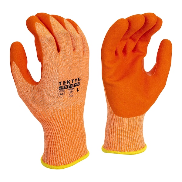 Guante Radians RWG703 TEKTYE HiVis de nivel de corte A4, tamaño M - RWG703M