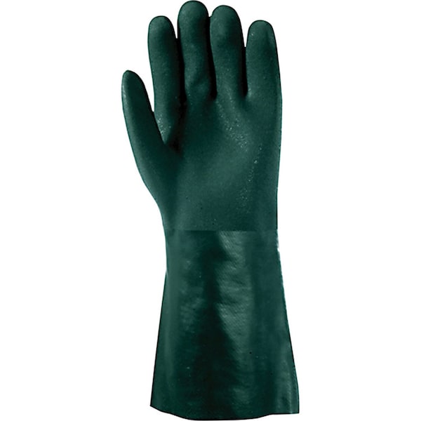Guante químico de PVC Verde de Wells Lamont - 167L