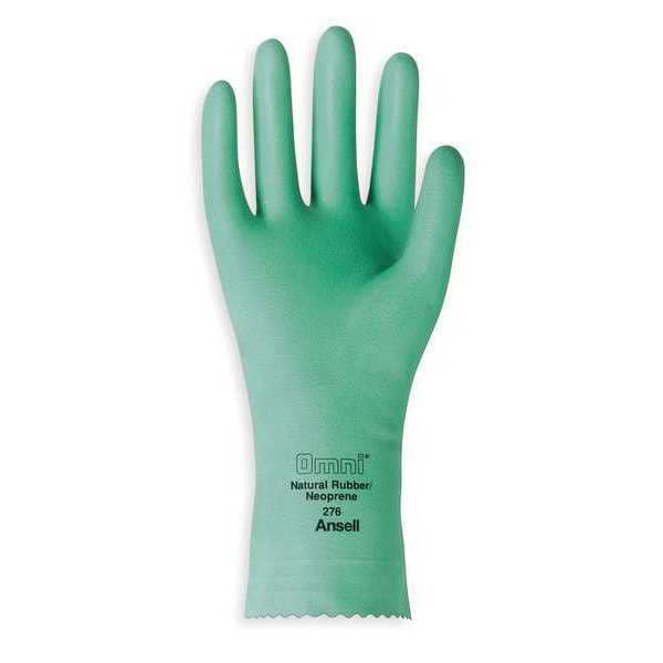 Guantes Resistentes a Químicos Ansell de 12", Látex Natural/Neopreno, 7, 1 par - 87-276