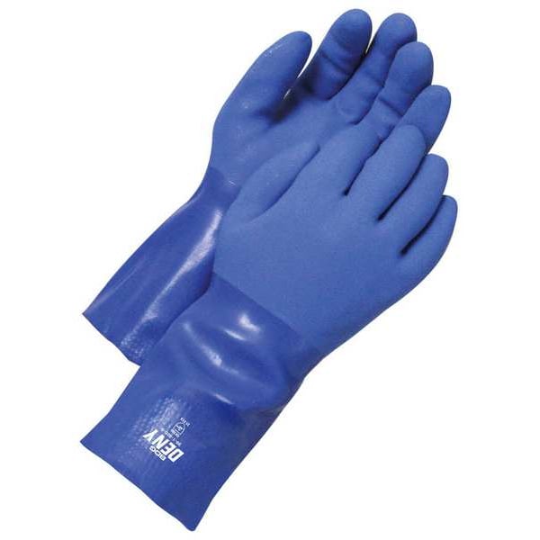 Bdg Guante Recubierto de PVC Triple Recubierto Azul, Talla X2L (11) - 99-1-820-11