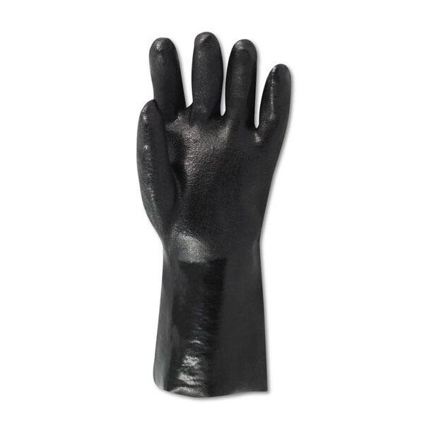 Magid MultiMaster T2070R Guantes de PVC con acabado de arena negra, paquete de 12 - T2084R
