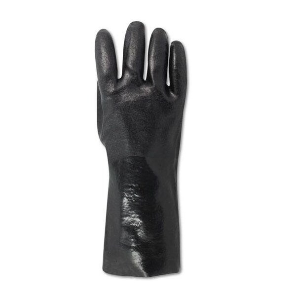 Magid MultiMaster T2070R Guantes de PVC con acabado de arena negra, paquete de 12 - T2084R