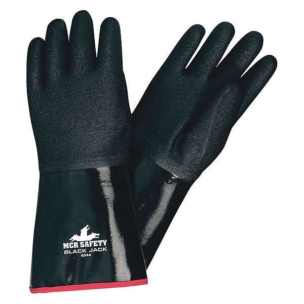 Mcr Safety Guantes de neopreno multidenso, negro, XL, par - 6944XL