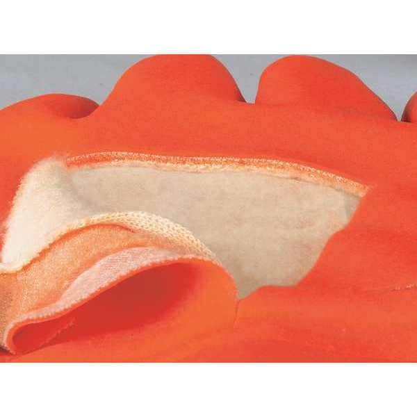 Guantes resistentes a químicos de PVC de 12" de seguridad de Mcr, talla L, paquete de 12 - 6700F
