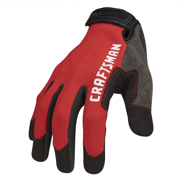 Guantes de mecánico Craftsman con agarre de silicona unisex compatibles con pantalla táctil, tamaño grande - CMMT14199
