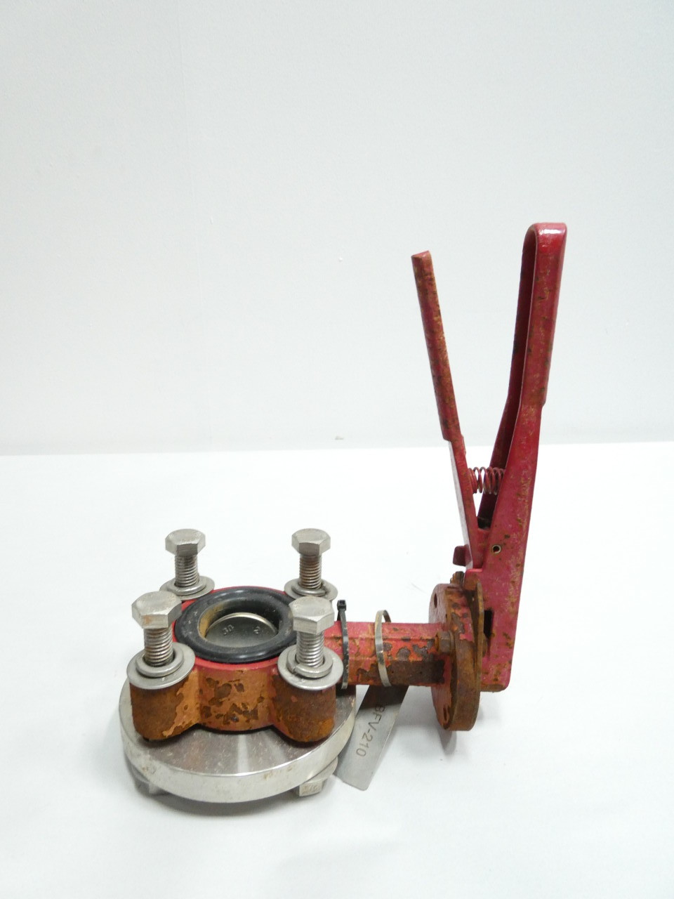 BRAY BFV-410 MANUAL STAINLESS FLANGED 2IN BUTTERFLY VALVE