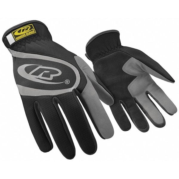 Guantes mecánicos Ringers Gloves, 2XS, negro, spandex de malla - 113-06