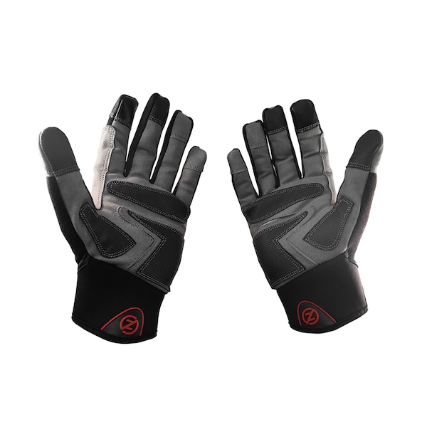 Guante de trabajo universal Zero Friction Dura Palm, Negro/Gris - WG100000