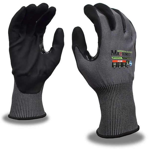 Machinista Cordova HPPG Generación de Polietileno de Alto Rendimiento, Cáscara de Fibra HPPG Gris Oscuro, XXL - 3744MFNXXL