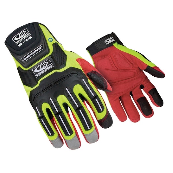 Guantes Ringers R-14 Mecánico de Alta Visibilidad XXL - 146-12