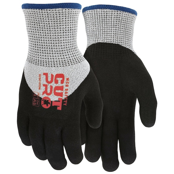 Guantes de seguridad Mcr, CutPro Winter 13G Aislados NMF XXL, paquete de 12 - 92901KDXXL