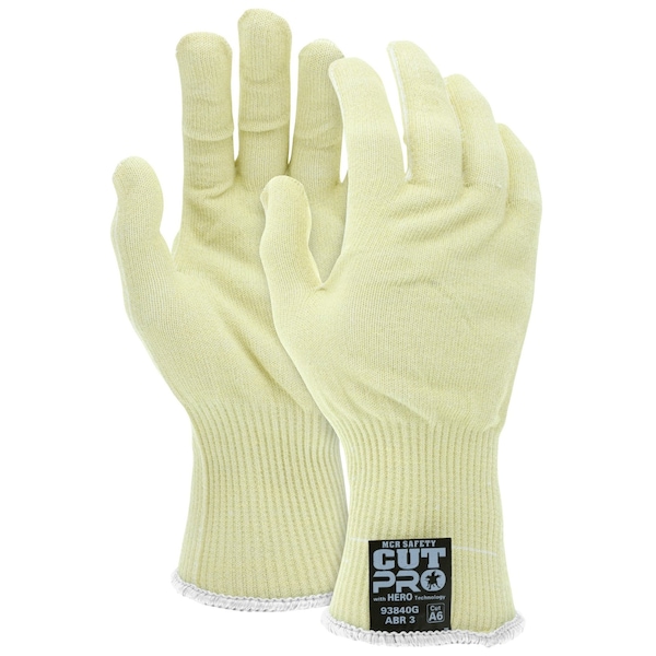 Guantes de seguridad Mcr, Memphis HERO 13GA ARX puño largo L, paquete de 12 - 93840GL